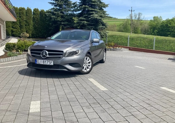 Mercedes-Benz Klasa A cena 49000 przebieg: 186000, rok produkcji 2014 z Żabno małe 154